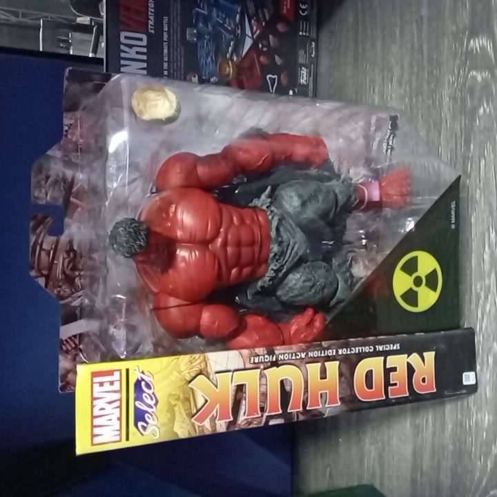 FIGURA RED HULK MARVEL SELECT SPECIAL COLLECTOR EDITION ACTION