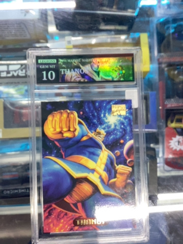 TARJETA COLECCIONABLE THANOS