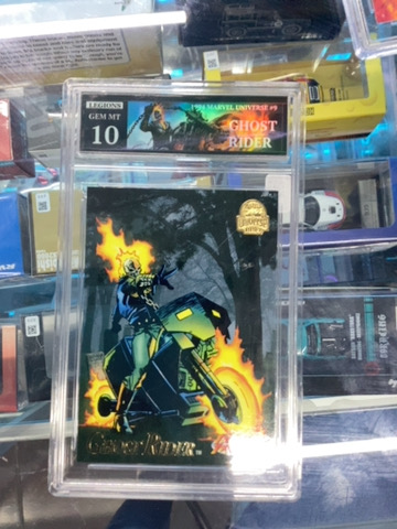 TARJETA DE COLECCION GHOST RIDER