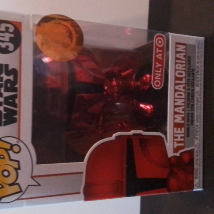 FUNKO STAR WARS THE MANDALORIAN ROJO