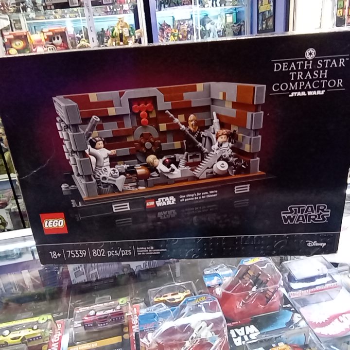 STAR WARS LEGO DEATH STAR COMPARTIMIENTO BASURA