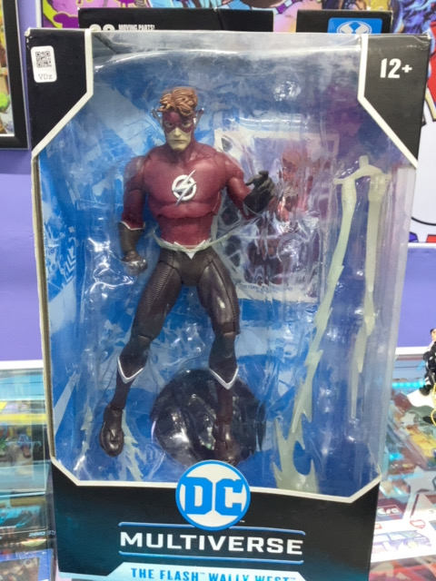 DC MCFARLANE THE FLASH WALLY WEST