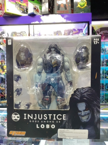 DC INJUSTICE LOBO STORM COLLECTIBLES