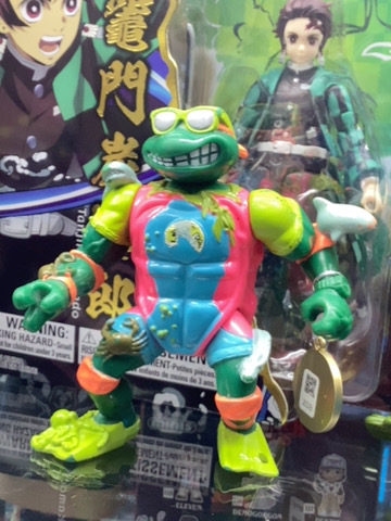 TORTUGAS NINJA MIGUEL ANGEL TRAJE DE BAÑO FIGURA SUELTA