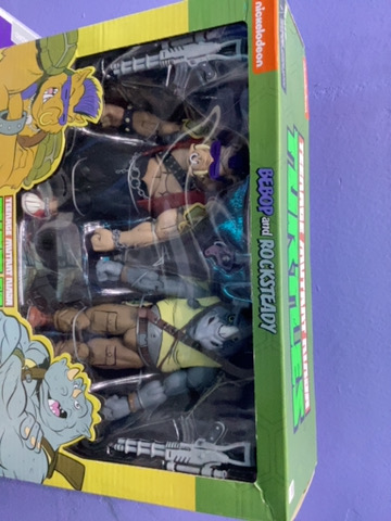 TORTUGAS NINJA BEBOP Y ROCOSO PACK NECA