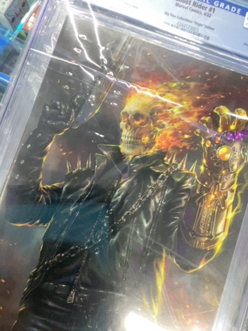 COMIC GRADUADO GHOST RIDER