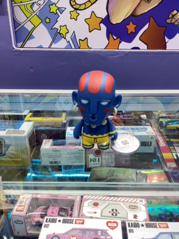 KIDROBOT STREET FIGHTER DHALSIM AZUL