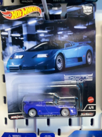 HOTWHEELS PREMIUM BUGATTI 94 EB110