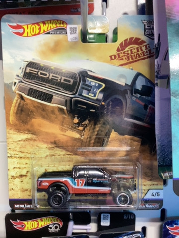 HOTWHEELS PREMIUM 17 FORD F150 RAPTOR