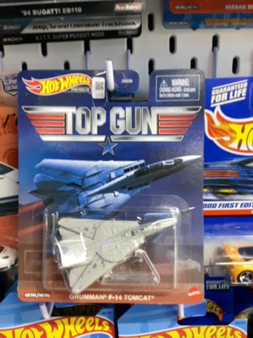 HOTWHEELS PREMIUM TOP GUN GRUMMAN F14 TOMCAT