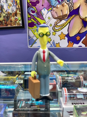 LOS SIMPSON PLAYMATE BLUE HAIRED LAWYER FIGURA SUELTA