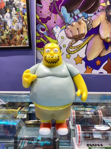 LOS SIMPSON PLAYMATE COMIC BOOK GUY FIGURA SUELTA