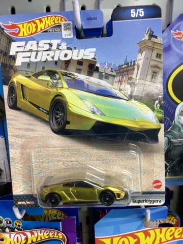 HOTWHEELS PREMIUM FAST AND FURIOUS LAMBORGHINI GALLARDO SUPERLEGGERA