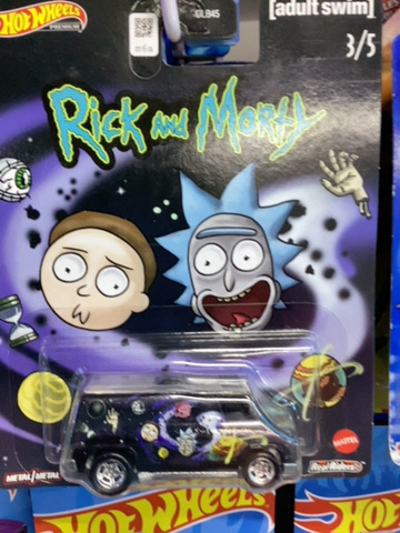 HOTWHEELS PREMIUM RICK AND MORTY