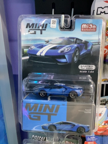 MINI GT FORD GT LIQUID BLUE