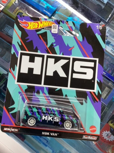 HOTWHEELS PREMIUM HKS MBK VAN