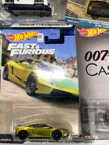 HOTWHEELS PREMIUM FAST AND FURIOUS LAMBORGHINI GALLARDO LP 580 SUPERLEGGERA