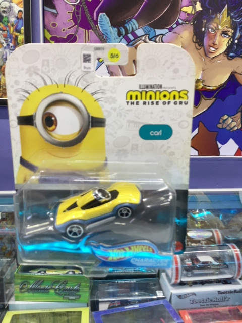 HOTWHEELS CHARACTER CARS MINIONS CARL