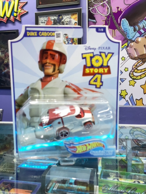 HOTWHEELS CHARACTER CARS TOY STORY 4 DUKE CABOOM