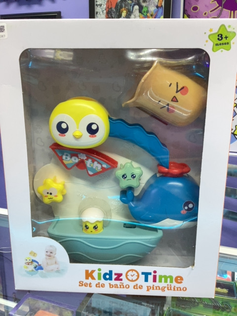 KIDZ TIME SET DE BAÑO PINGUINO