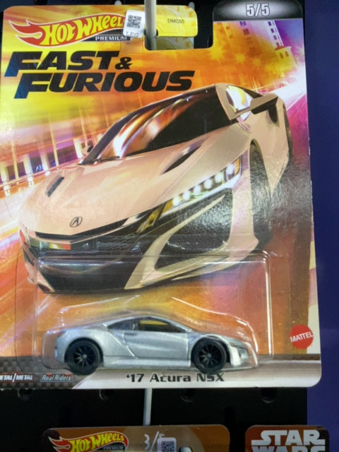 HOTWHEELS PREMIUM FAST AND FURIOUS 17 ACURA NSX