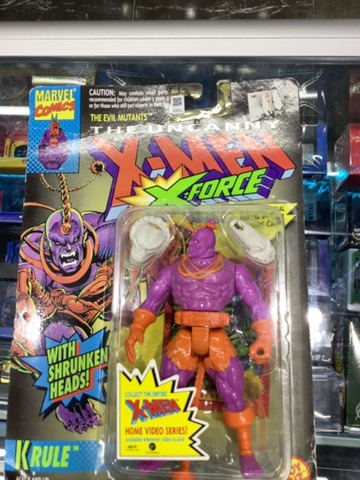 MARVEL TOY BIZ 3.5" XFORCE KRULE