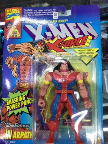 MARVEL TOY BIZ 3.5" XFORCE WARPATH