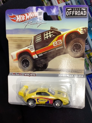 HOTWHEELS RACING REAL RIDERS  PIKES PEAK CELICA