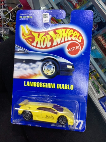 HOTWHEELS LAMBORGHINI DIABLO COLLECTOR NO 227