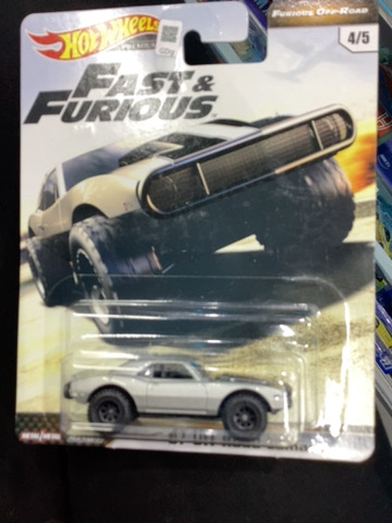 HOTWHEELS PREMIUM FAST AND FURIOUS 67 OFF ROAD CAMARO