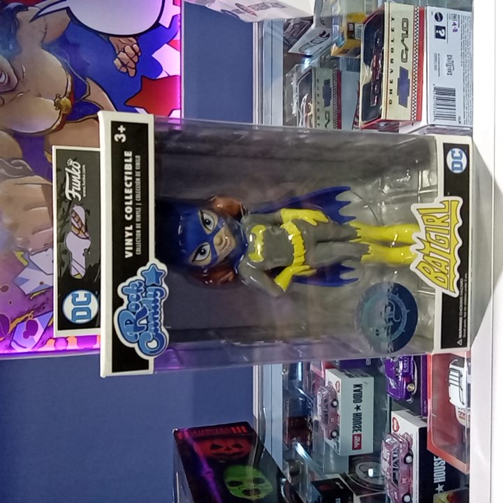 ROCK CANDY FIGURE DC COMICS BATGIRL BLUE COSTUME FUNKO