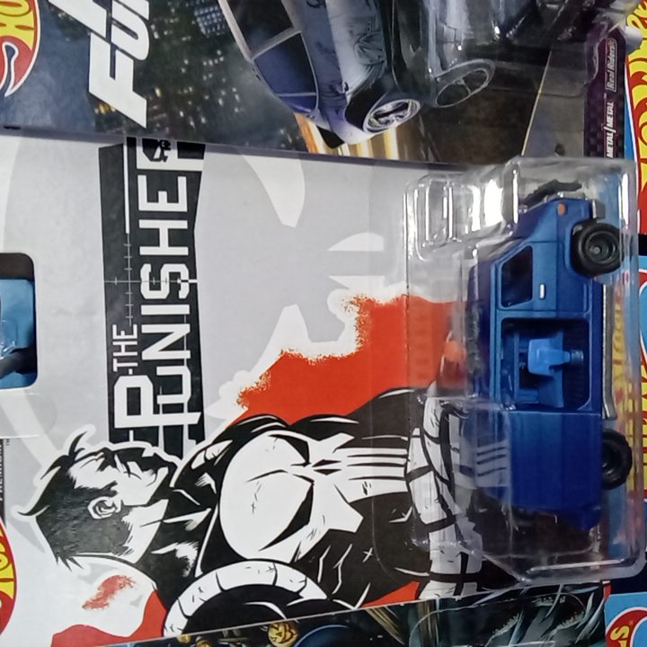 HOT WHEELS THE PUNISHER PUNISHER VAN METAL