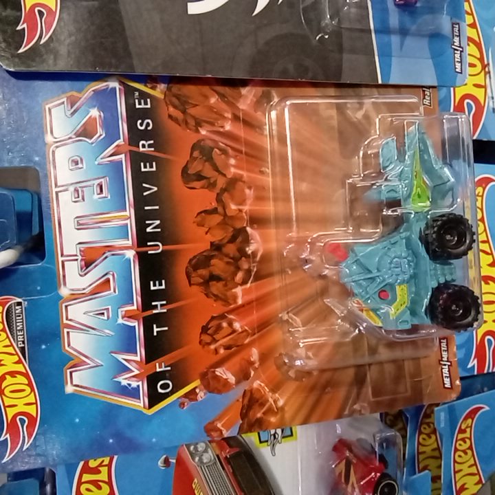 HOT WHEELS MASTERS AF THE UNIVERSE BATTLE RAM METAL