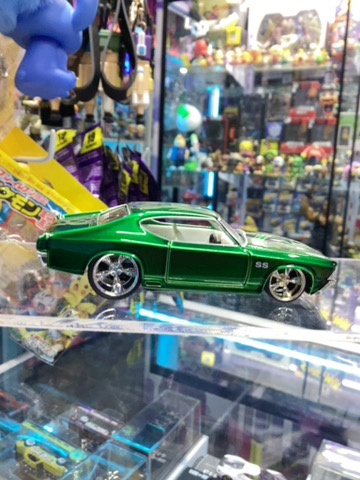 HOTWHEELS 1969 CHEVY CHEVELLE SS VERDE