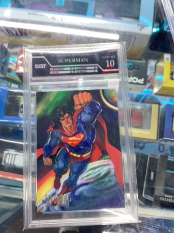 TARJETA COLECCIONABLE SUPERMAN