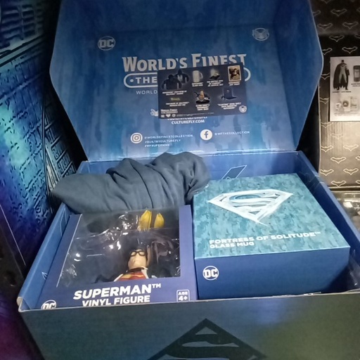 KIT SUPERMAN PARA REGALO DC