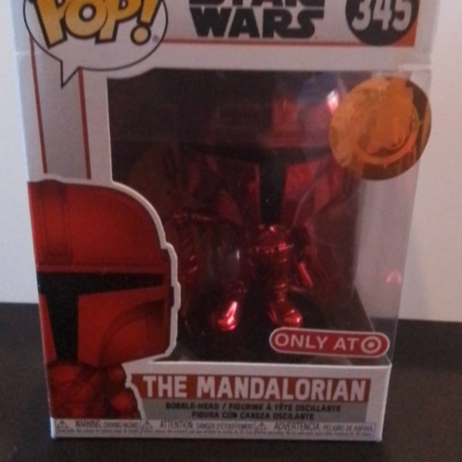 FUNKO STAR WARS THE MANDALORIAN ROJO