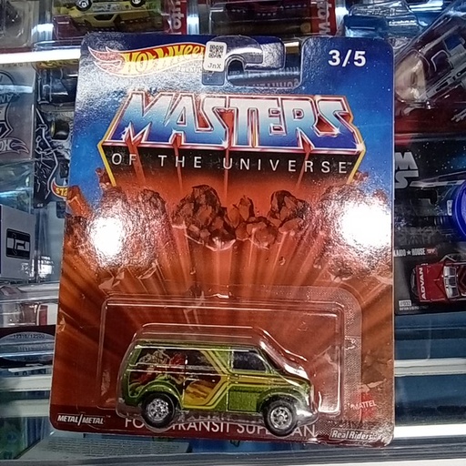 HOTWHEELS PREMIUM MASTER OF THE UNIVERSE FORD TRANSIT SUPERVAN