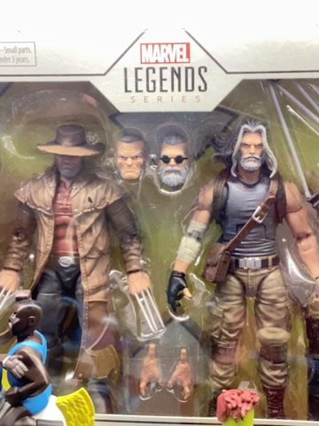 MARVEL LEGENDS SET LOGAN Y HAWKEYE