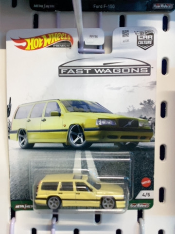 HOTWHEELS PREMIUM  FAST WAGON VOLVO 859 ESTATE