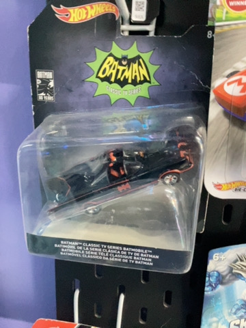 HOTWHEELS BATMAN CLASSIC TV SERIES BATIMOBILE