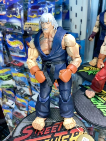 STREET FIGHTER KEN AZUL FIGURA SUELTA