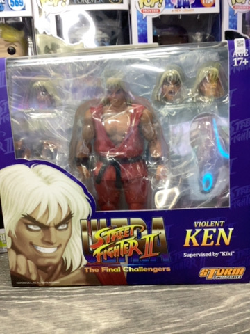 STREET FIGHTER KEN STORM COLLECTIBLE