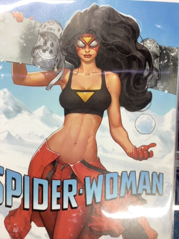 COMIC SPIDER WOMAN