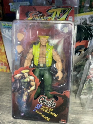 NECA STREET FIGHTER GUILE SCCD 2009