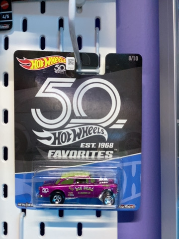 HOTWHEELS 50 ANIVERSARIO CHEVY BEL AIR GASSER