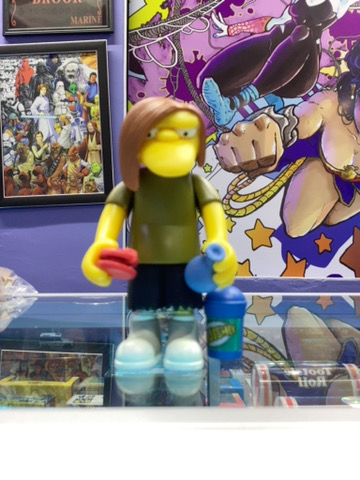 LOS SIMPSON PLAYMATE DOLPH FIGURA SUELTA