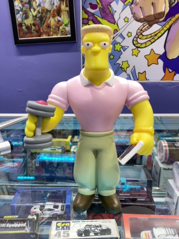 LOS SIMPSON PLAYMATE RAINER WOLFCASTLE FIGURA SUELTA