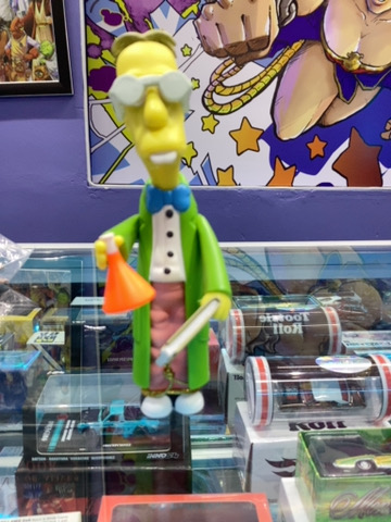 LOS SIMPSON PLAYMATE PROFESOR FRINK FIGURA SUELTA