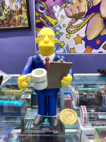 LOS SIMPSON PLAYMATE SUPERINTENDENT CHALMERS FIGURA SUELTA